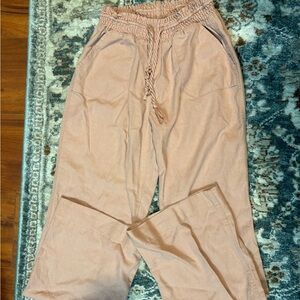 Women's light pink Pants